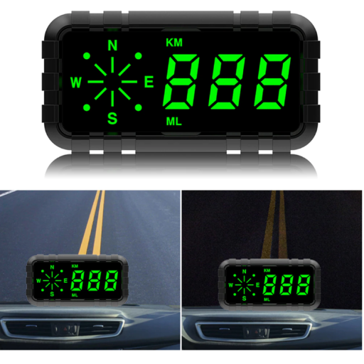 Ψηφιακό κοντέρ με GPS με πυξίδα για αυτοκίνητα τρακτέρ οχήματα - C3010